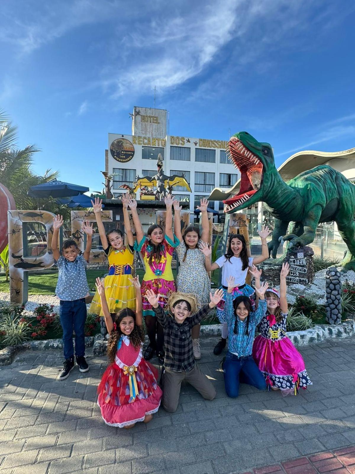 Hotel Recanto Dos Dinossauros بنها المظهر الخارجي الصورة
